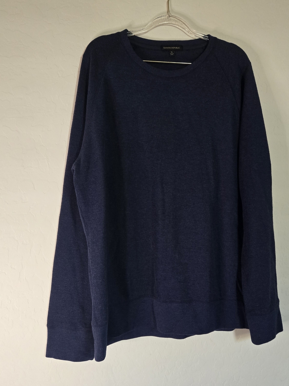 Banana Republic Navy Blue Crewneck Pullover